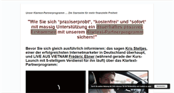 Desktop Screenshot of klartextpartner.com
